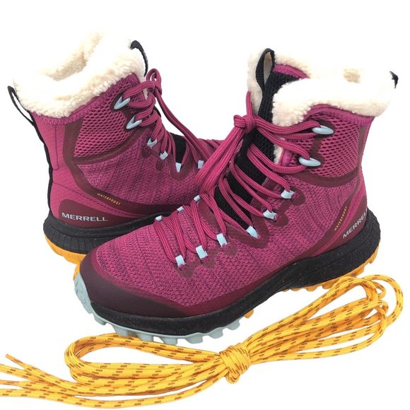 Merrell Shoes - New NoBox Merrell Bravada Knit Polar Waterproof Winter Snow Boots Women 6.5 Pink